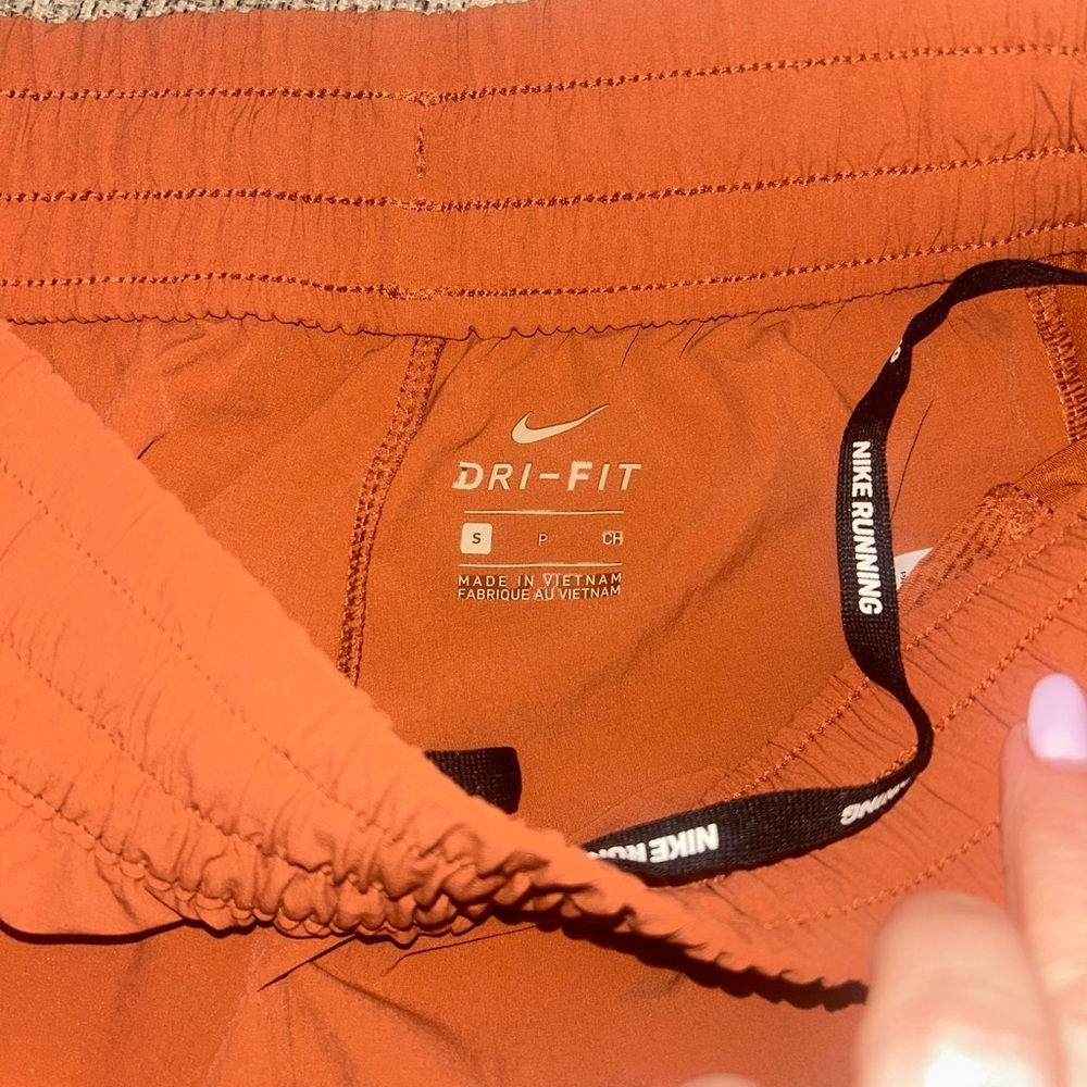 Nike dri-fit Rust Orange Jogger Pants - Picture 5 of 6